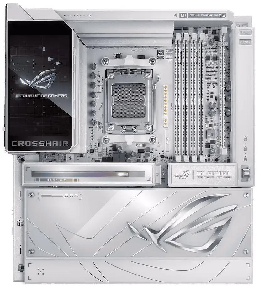 Montaje Placa Base ASUS ROG CROSSHAIR X870E GLACIAL Lozoya Lozoya PC - Montaje Placa Base ASUS ROG CROSSHAIR X870E GLACIAL Lozoya